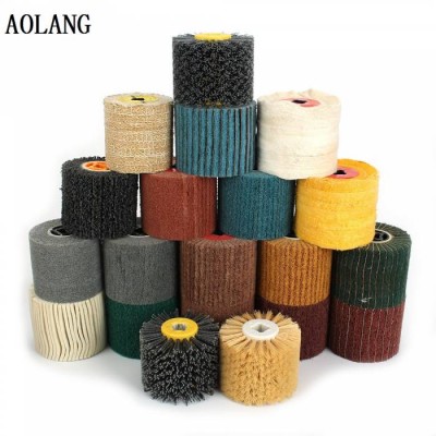 Various Grits Electric Emery Cloth Sand Paper Wire Drawing Polishing Grinding Wheel For Stainless Steel Mirror Abrasive Tools