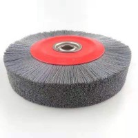 Disc round steel wire brush for polishing/polishing disc brush